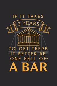 If It Takes 3 Years To Get There It Better Be One Hell Of A Bar