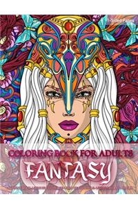 Coloring Book for Adults Fantasy