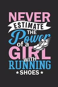 Power of a Girl with a Running Shoes