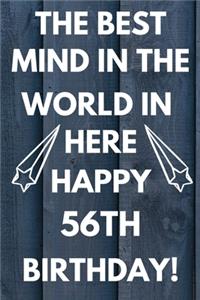 The Best Mind IN The World In Here Happy 56th Birthday