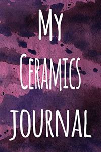 My Ceramics Journal