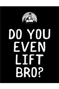 Do You Even Lift Bro?
