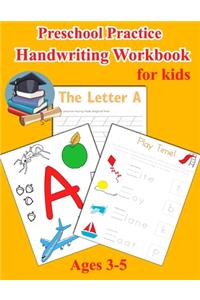 Preschool Practice Handwriting Workbook for Kids Ages 3-5