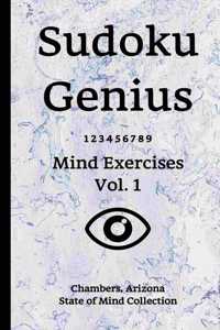 Sudoku Genius Mind Exercises Volume 1