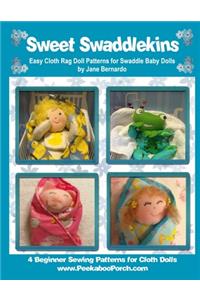 Sweet Swaddlekins Easy Rag Doll Patterns for Swaddle Baby Dolls