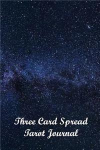 Three Card Spread Tarot Journal