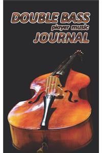 Double Bass Player Music Journal