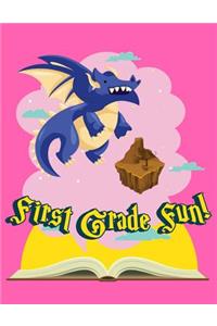 First Grade Fun Dragon Composition Notebook