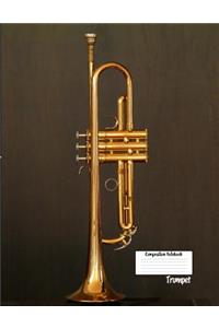 Compostion Notebook Trumpet
