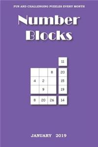Number Blocks: January, 2019