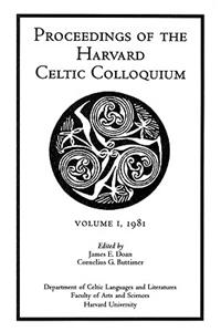 Colloquia 1, - Proceedings of the Harvard Celtic Colloquium