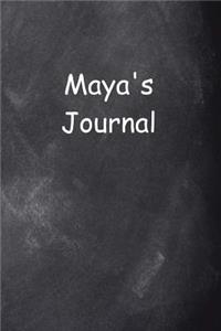 Maya Personalized Name Journal Custom Name Gift Idea Maya