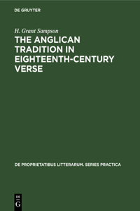 Anglican Tradition in Eighteenth-Century Verse