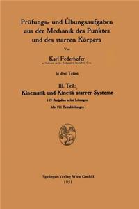 Kinematik und Kinetik starrer Systeme