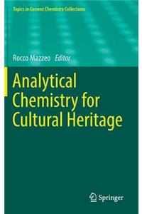Analytical Chemistry for Cultural Heritage