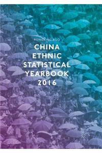 China Ethnic Statistical Yearbook 2016