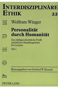 Personalitaet Durch Humanitaet