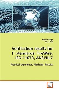 Verification results for IT standards