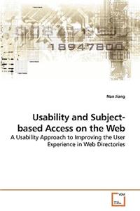 Usability and Subject-based Access on the Web