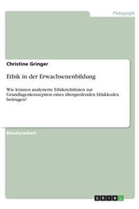 Ethik in der Erwachsenenbildung