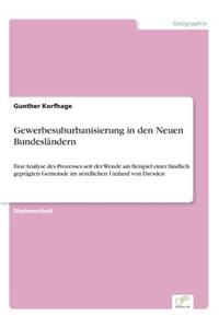 Gewerbesuburbanisierung in Den Neuen Bundeslandern