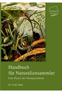 Handbuch für Naturaliensammler