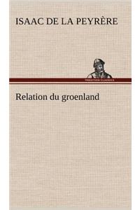 Relation du groenland