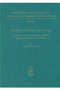 Der Renner Des Hugo Von Trimberg