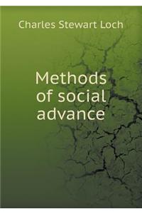 Methods of Social Advance