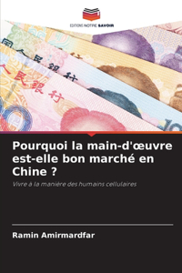 Pourquoi la main-d'oeuvre est-elle bon marché en Chine ?