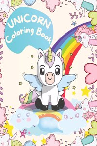Unicorn Coloring Book