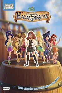 Campanilla. Hadas y piratas: Libro educativo con actividades y pegatinas