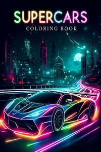 Supercars Coloring Book