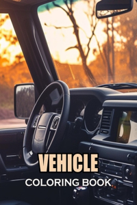 Vehicle Coloring Book