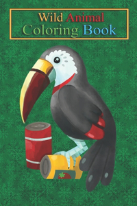 Wild Animal Coloring Book