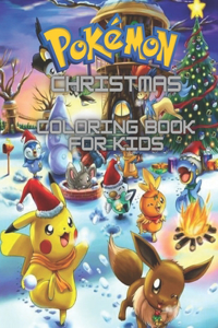 Pokemon Christmas Coloring Book For Kids