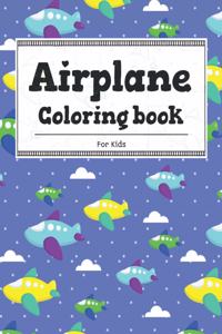 Airplane coloring book