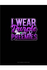 I Wear Purple For Preemies (Unicorn)