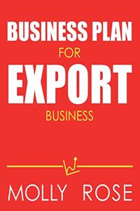 Business Plan For Export Business