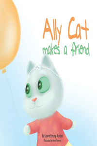 Ally Cat makes a friend