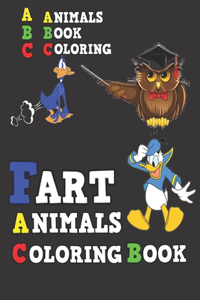 Fart Animals Coloring Book