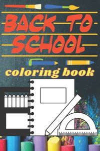 back to school coloring book