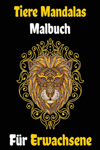 Tiere Mandalas Malbuch Für Erwachsene