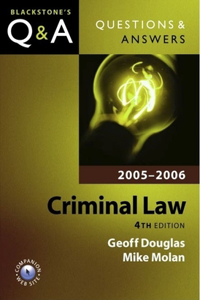 Questions & Answers Criminal Law 2005-2006