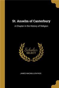 St. Anselm of Canterbury