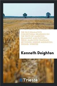 Old Dramatists Conjectural Readings on the Texts of Marston
