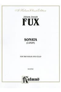Sonata (Canon) for Two Violas and Basso Continuo
