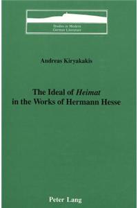 Ideal of «Heimat» in the Works of Hermann Hesse