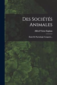 Des Sociétés Animales