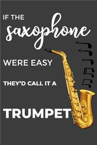 The Saxophone Is Not Easy